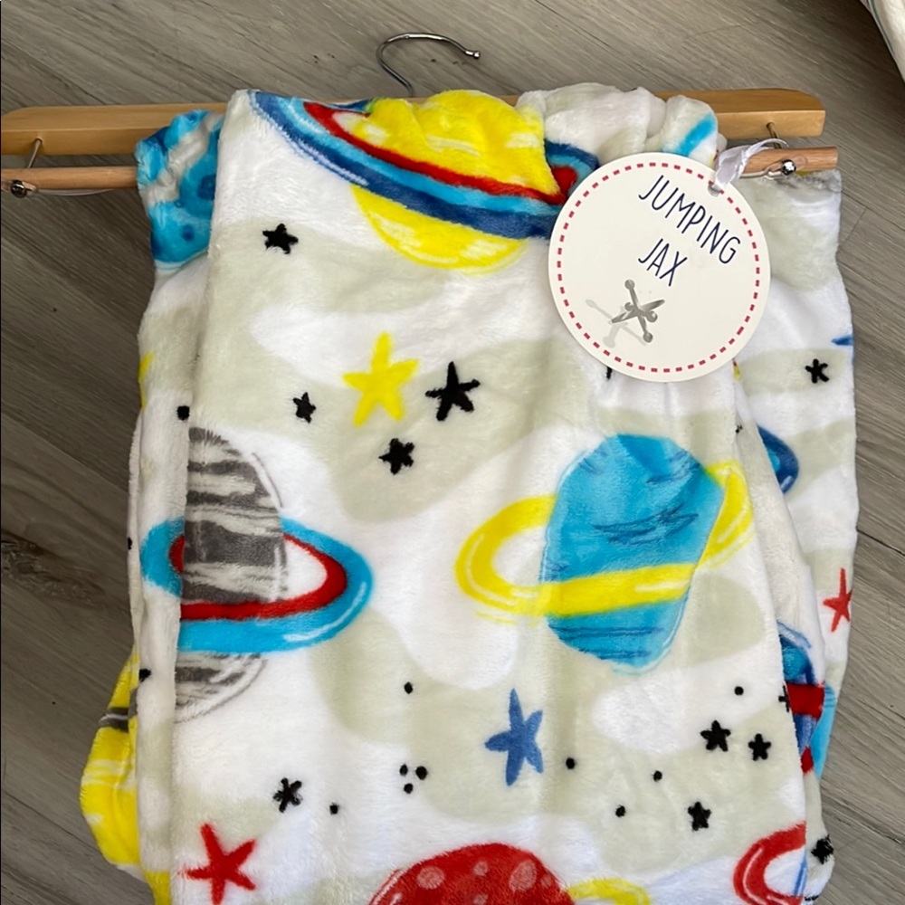 Colorful Planet Kids Blanket